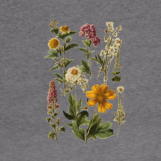 Wildflower  Botanicals by Kelly Jenkins